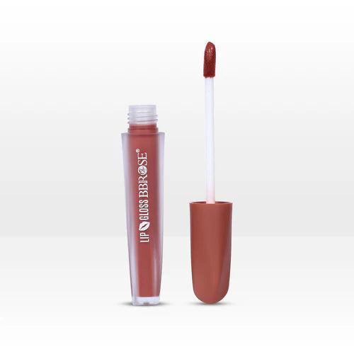 BBROSE Sleek Shine Lip Gloss – Nude Elegance Everyday Glam