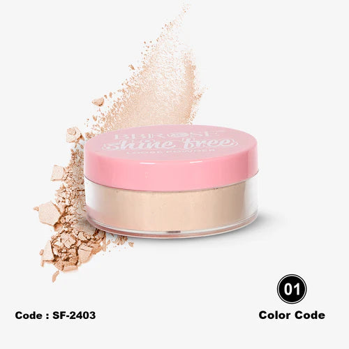 BBROSE Shine Free Loose Powder with glitter – Oil Control Magic