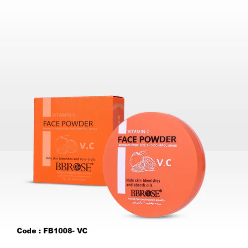 BBROSE Vitamin C Face Powder – Oil Control & Pore Minimizer
