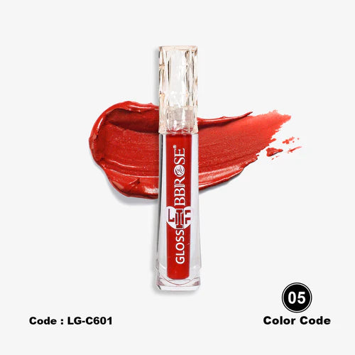 BBROSE Lip Gloss – Crystal Shine Red