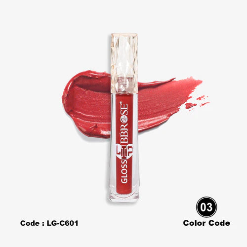 BBROSE Lip Gloss – Crystal Shine Red