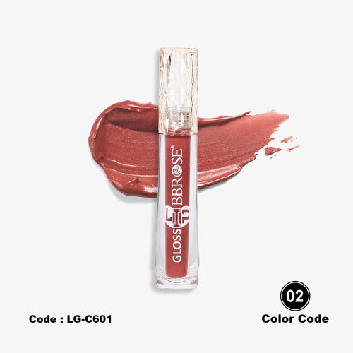 BBROSE Lip Gloss – Crystal Shine Red