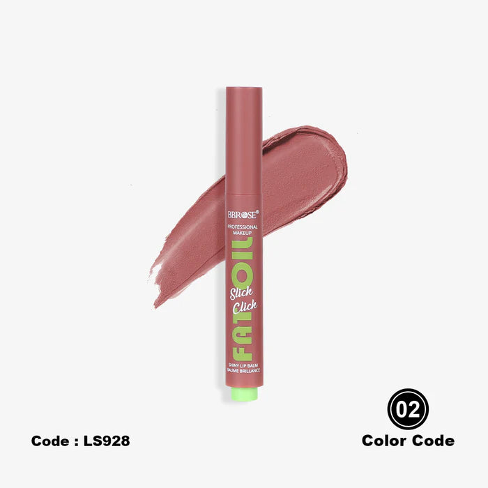 BBROSE Fat Oil – Slick Click Shiny Lip Balm