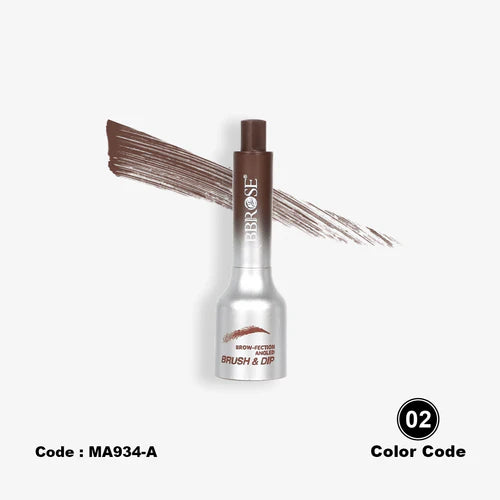 BBROSE Browfection Brush & Dip – Angled Brow Gel