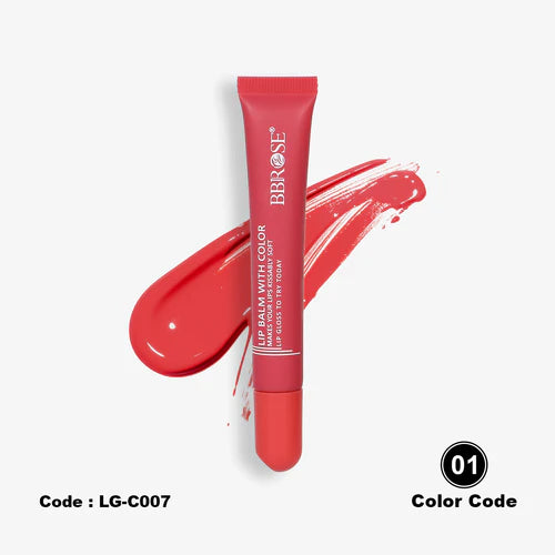 BBROSE Colored Lip Balm – Hydrating Tint  for Everyday Glow