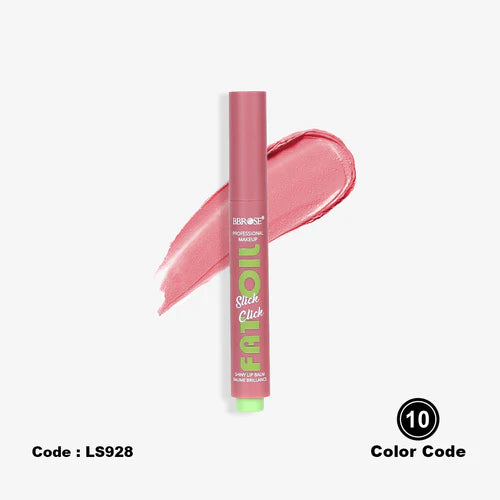 BBROSE Fat Oil – Slick Click Shiny Lip Balm