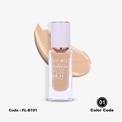 BBROSE Liquid Foundation FIX 24H – Full Coverage