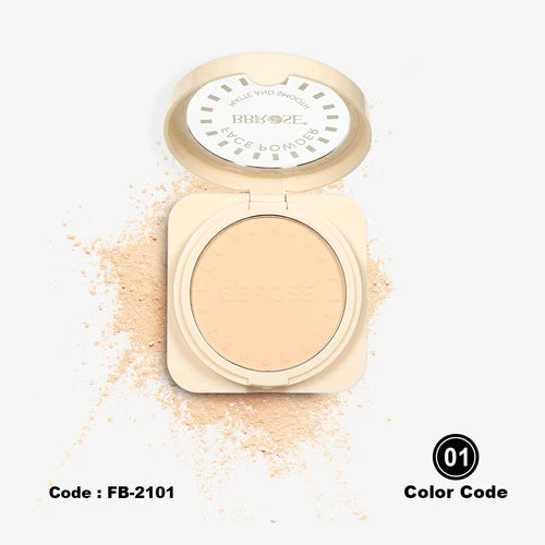 BBROSE Face Powder 3 COLORS IN 1 – Matte & Smooth Finish