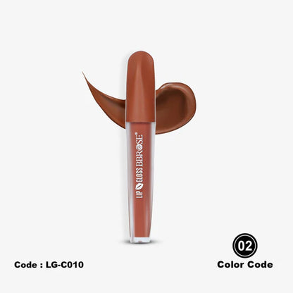 BBROSE Sleek Shine Lip Gloss – Nude Elegance Everyday Glam