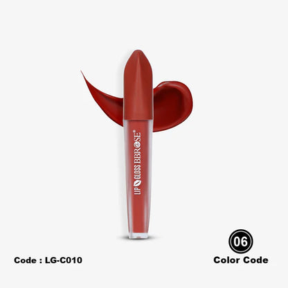 BBROSE Sleek Shine Lip Gloss – Nude Elegance Everyday Glam