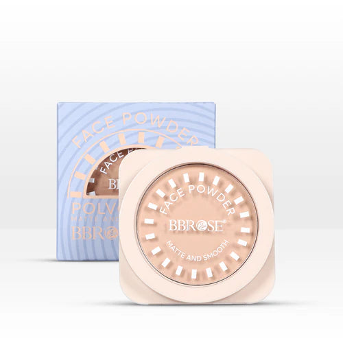 بودرة الوجه من بي بروس، 3 ألوان في 1 - لمسة نهائية مطفية وناعمة