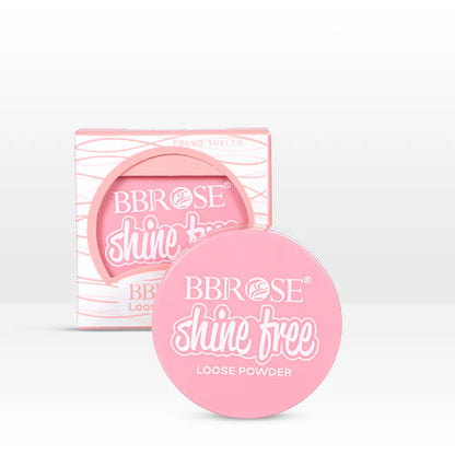 BBROSE Shine Free Loose Powder with glitter – Oil Control Magic