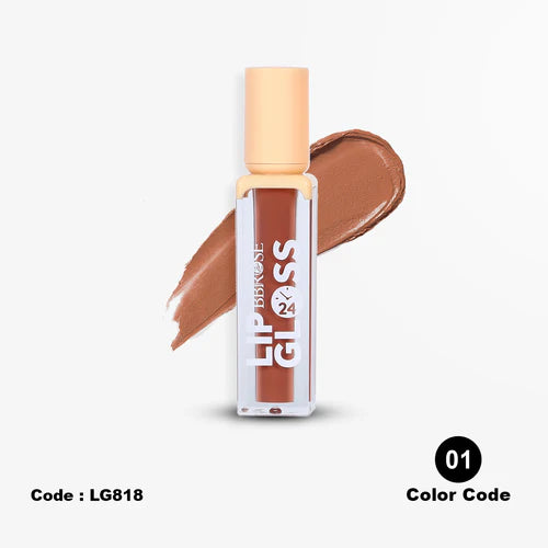 BBROSE 24H Lip Gloss – Intense Color All-Day Shine